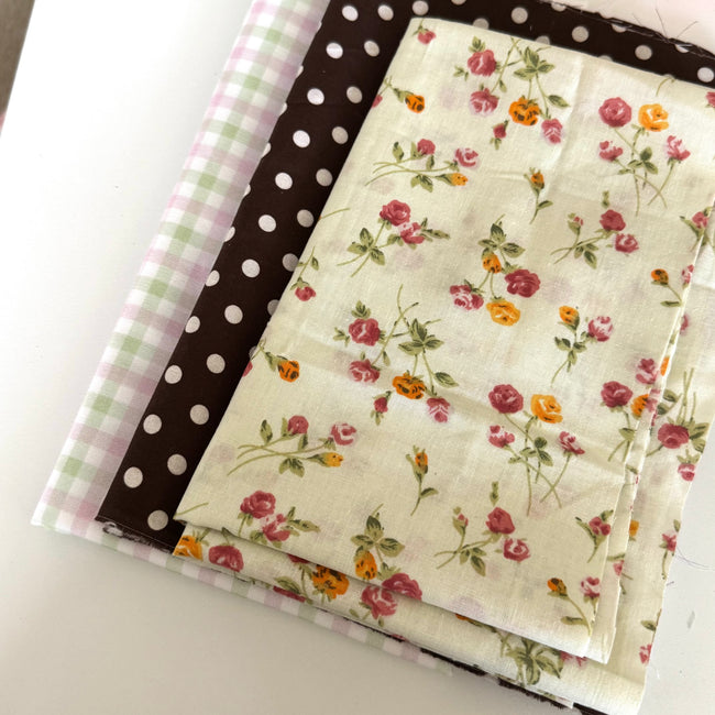 Remnant Cotton Fabric Pack of 3