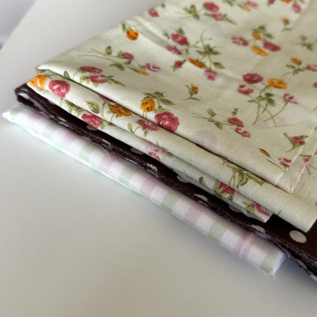 Remnant Cotton Fabric Pack of 3