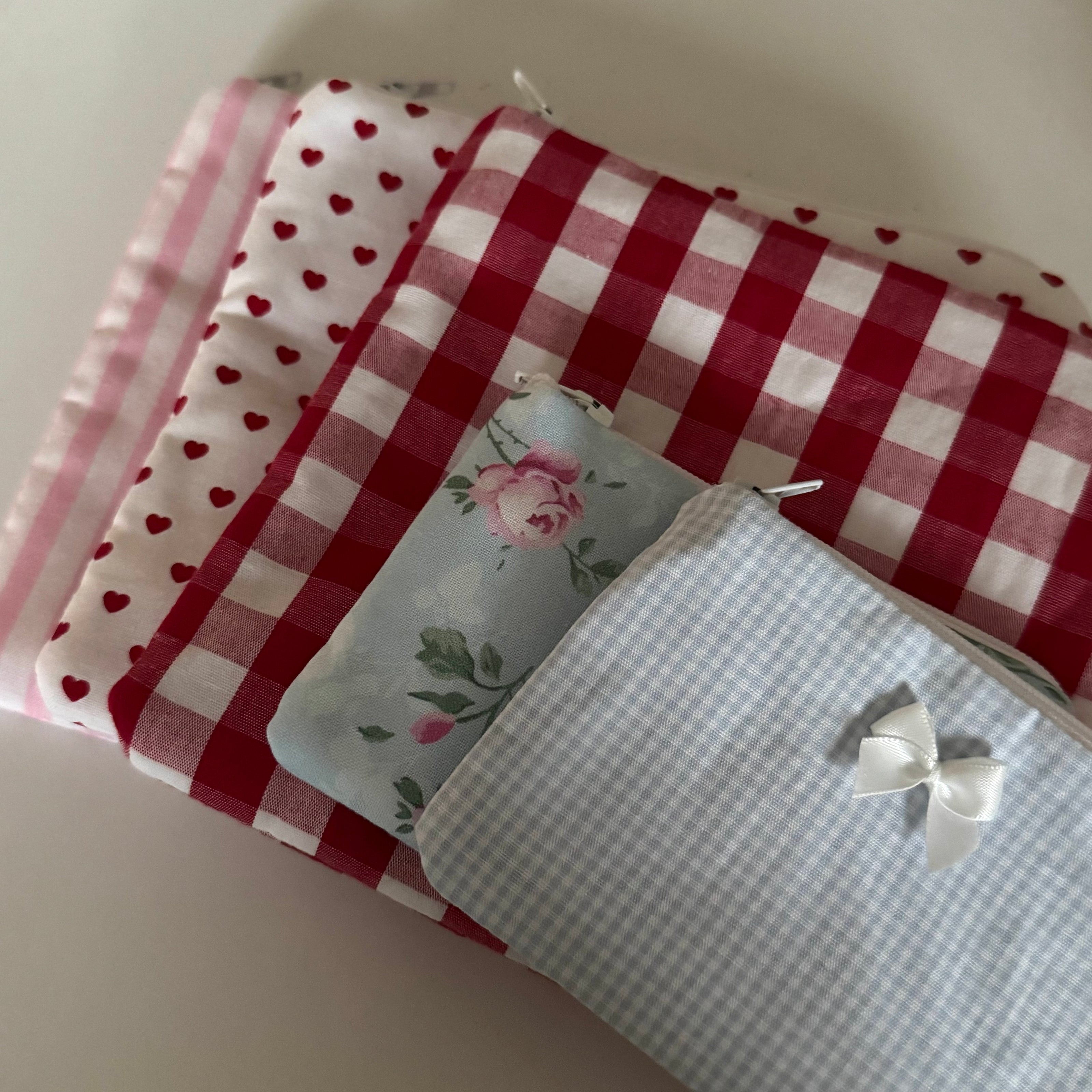 5 Small Pouches Bundle