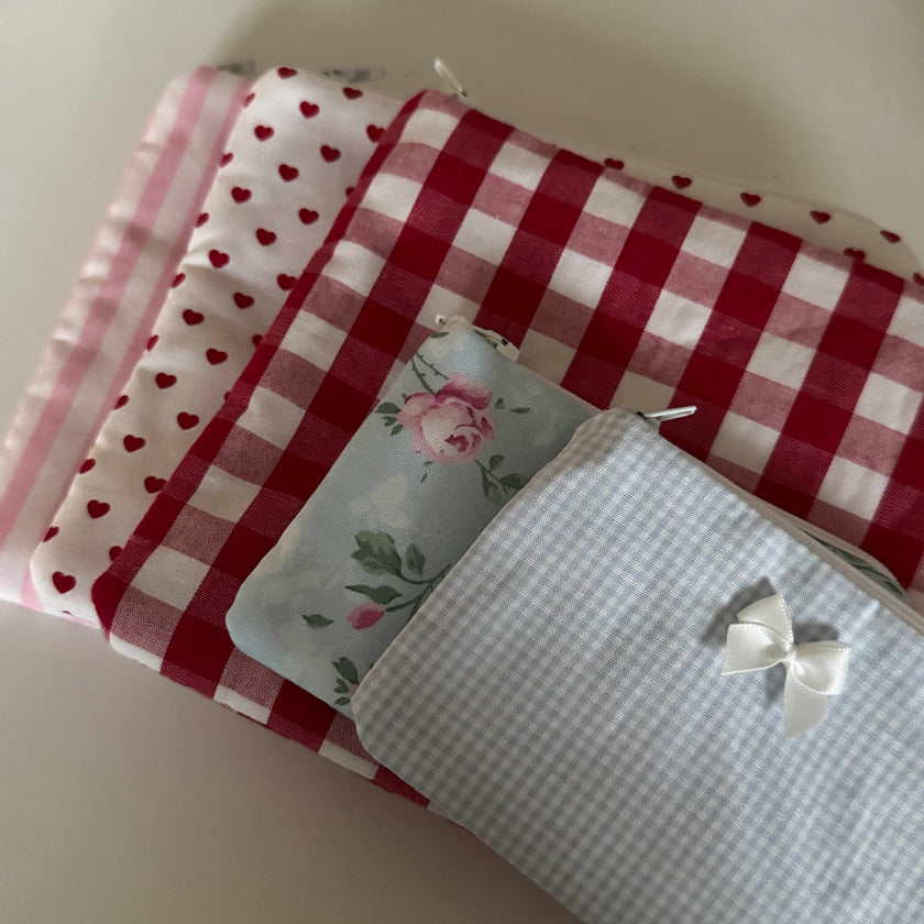 5 Small Pouches Bundle