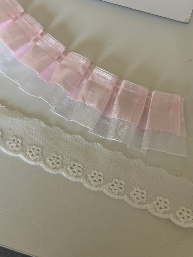 Lace Trim Remnant Bundle #2