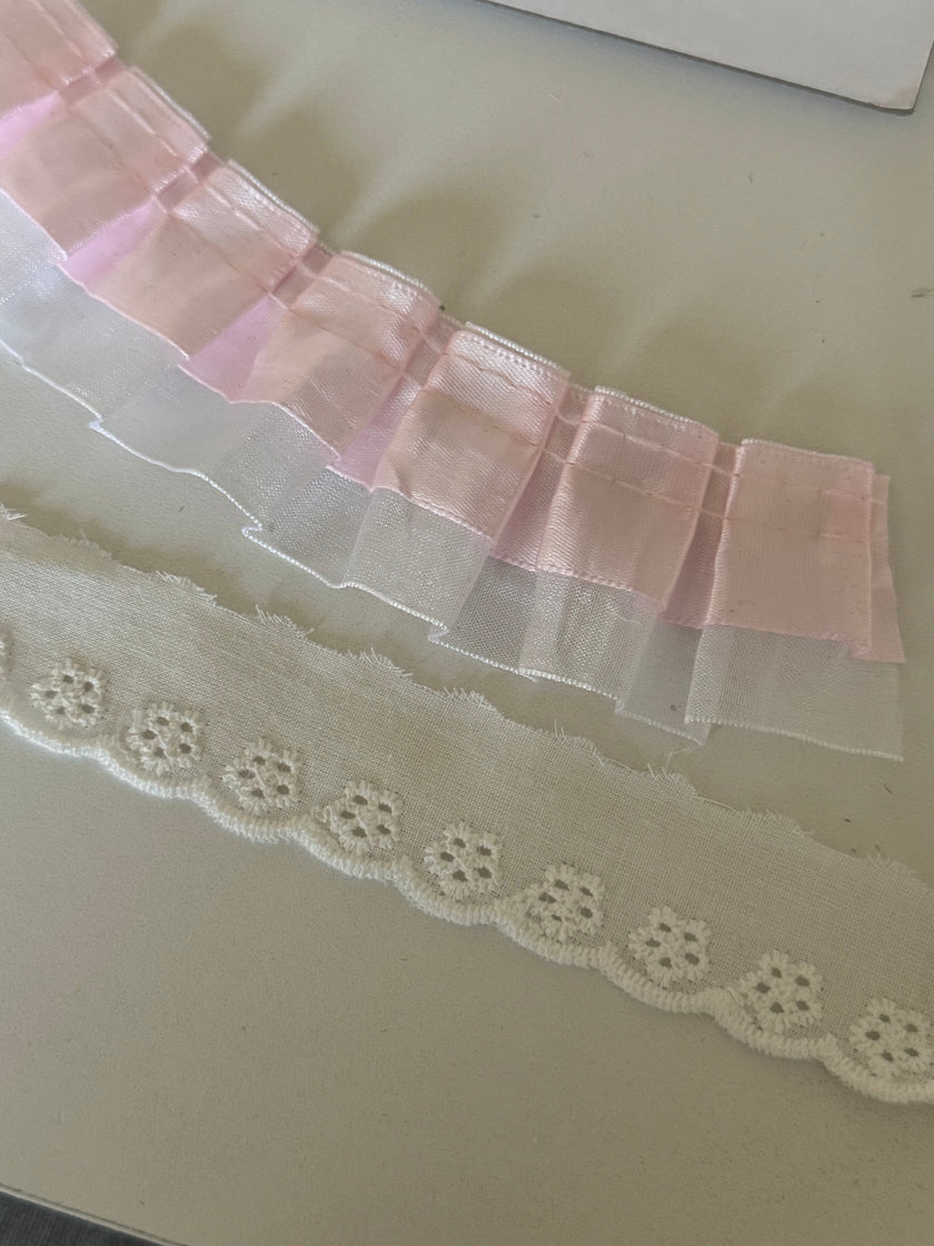 Lace Trim Remnant Bundle #2
