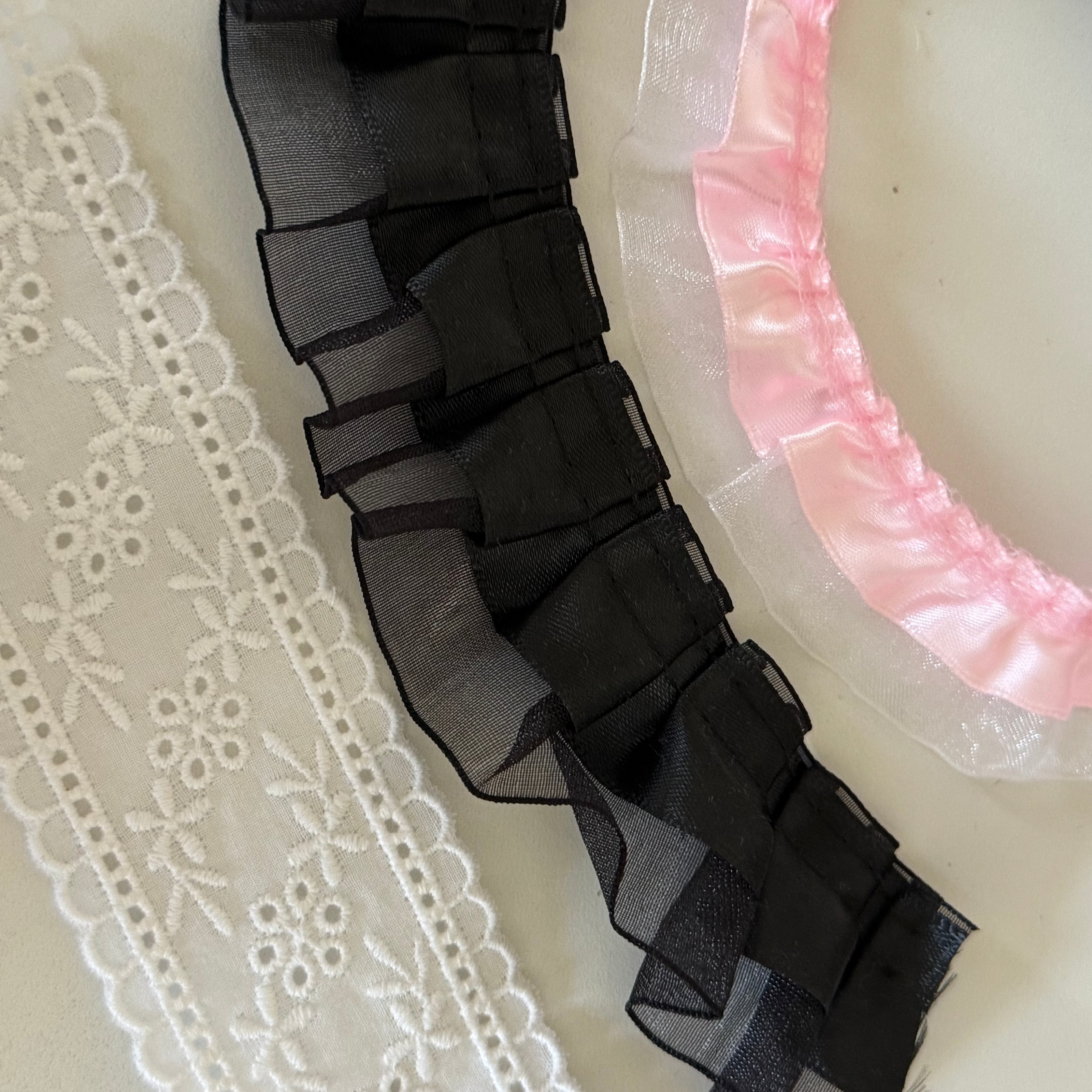 Lace Trim Remnant Bundle #1