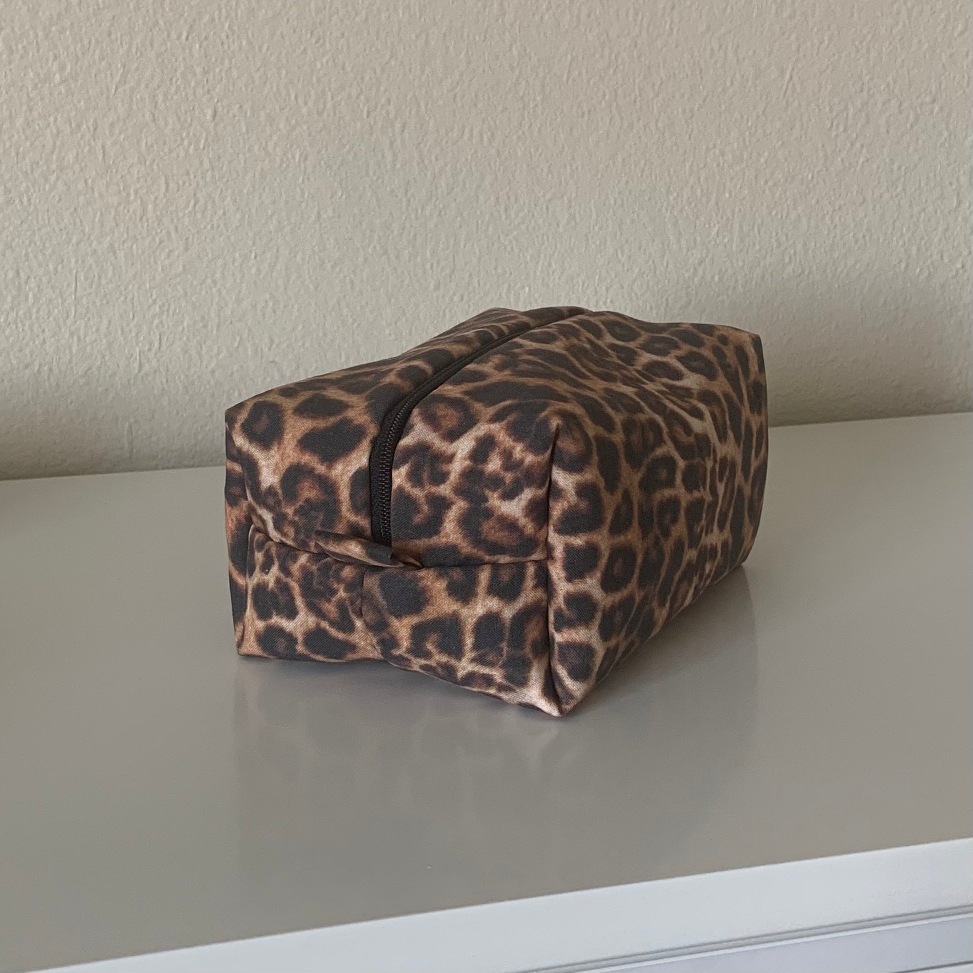 Cheetah makeup bag online