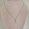 Silver Micro Swan Necklace