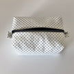 Small Black Polka Dot Makeup Bag (Pre-Order)