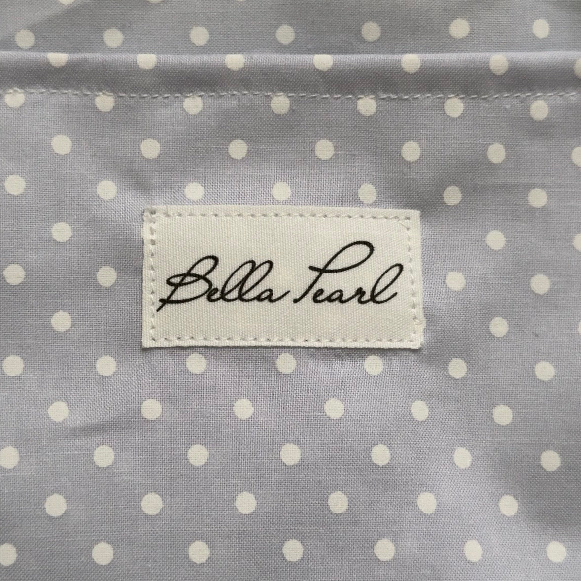 Blue Gingham Quilted Tote Bag