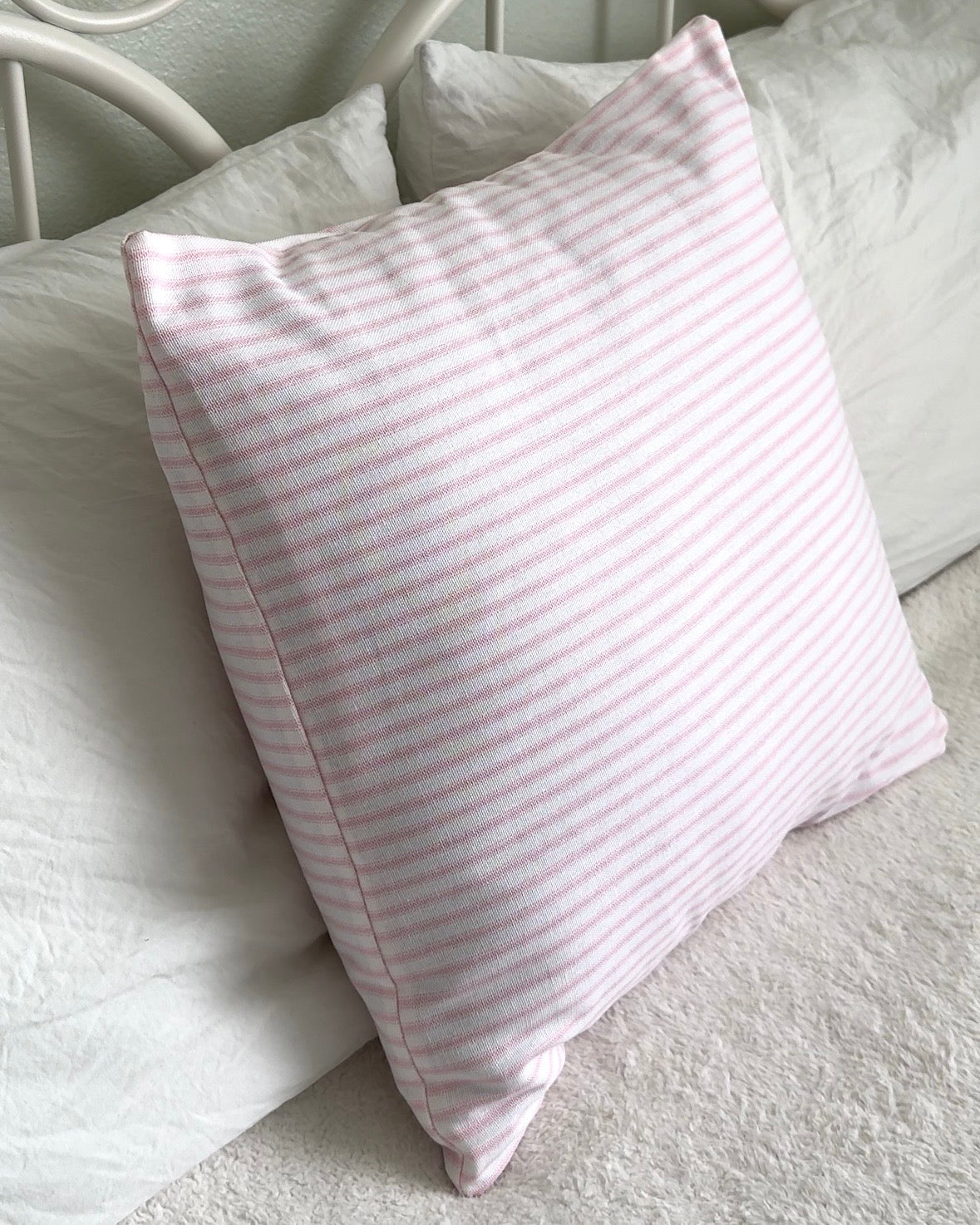 Bloom Ticking Stripe Pillow Case