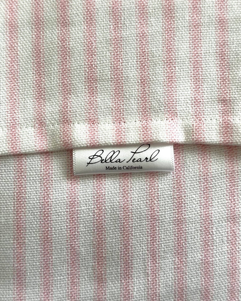 Bloom Ticking Stripe Pillow Case