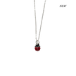 Silver Ladybug Necklace