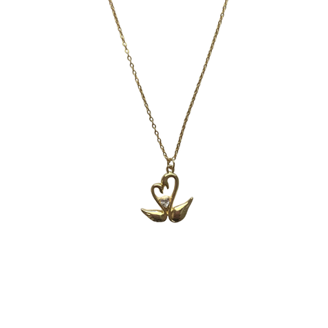 Gold Swan Necklace (Pre-Order)