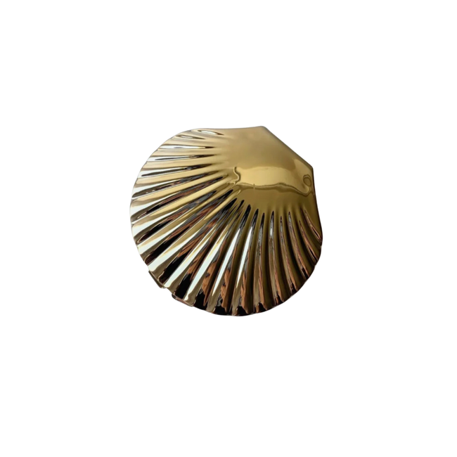 Clara Compact Mirror in Gold