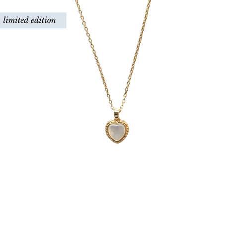 Pearl Heart Necklace