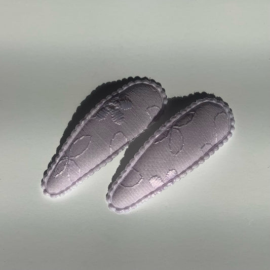 Lavender Kids Hair Clips