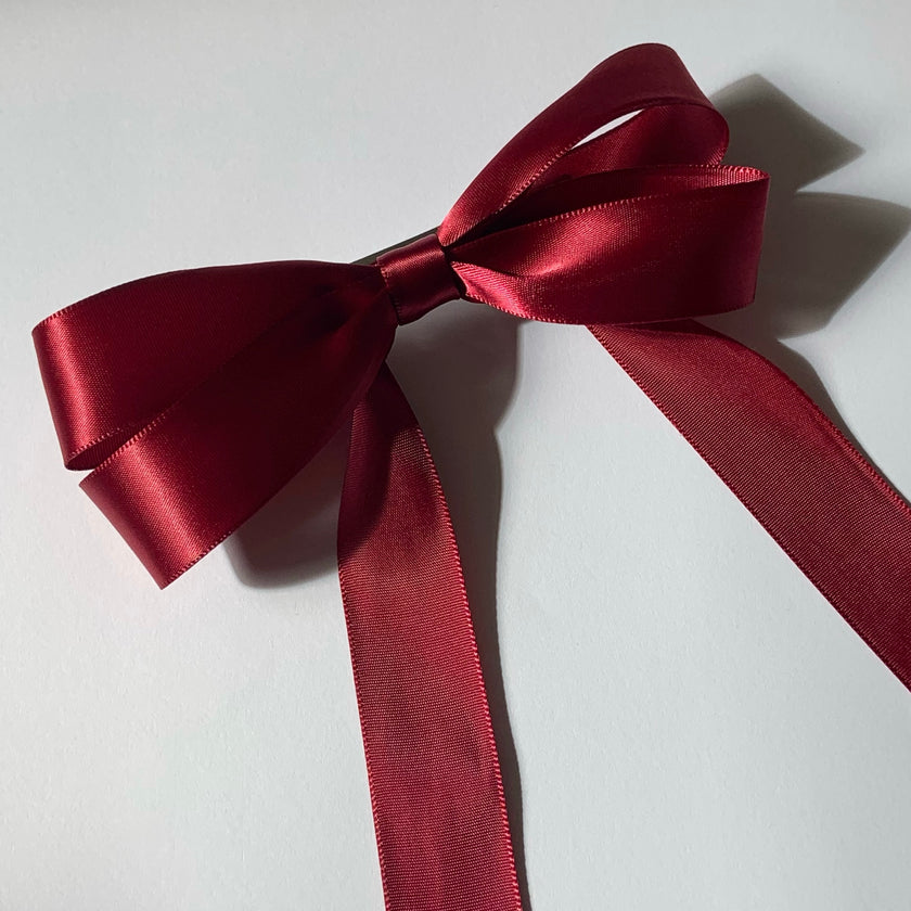 Cherie Rosette Hair Bow Clip