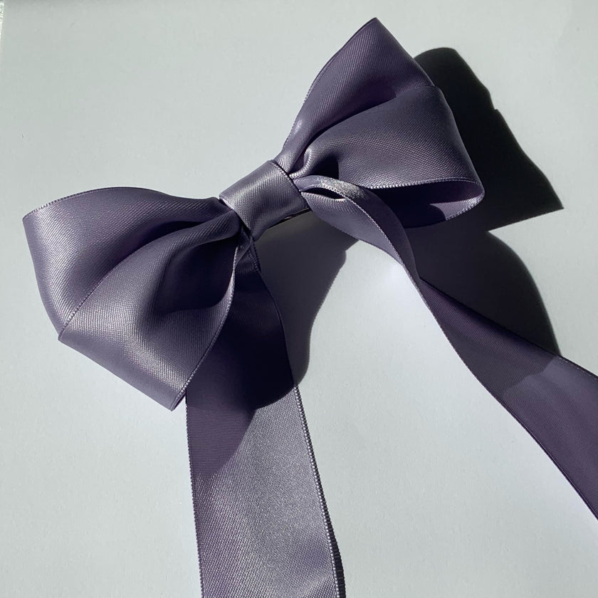 Lilac Coraline Hair Bow Clip